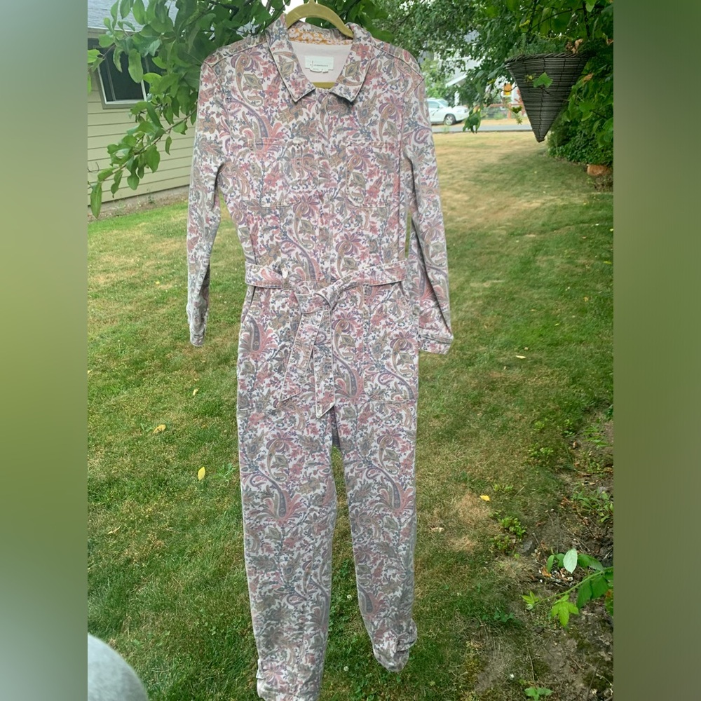 Anthropology M utility jumpsuit